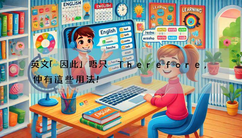 英文「因此」唔只 Therefore,仲有這些用法!